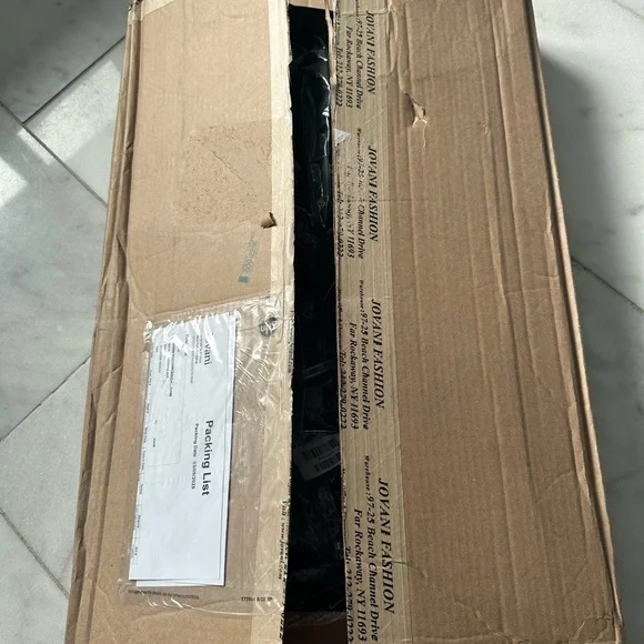 JOVANI 42137 beaded black formal dress strapless gown GORGEOUS NEW NWT - Picture 6 of 12